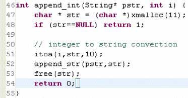 Allocations: pattern for a short-lived object